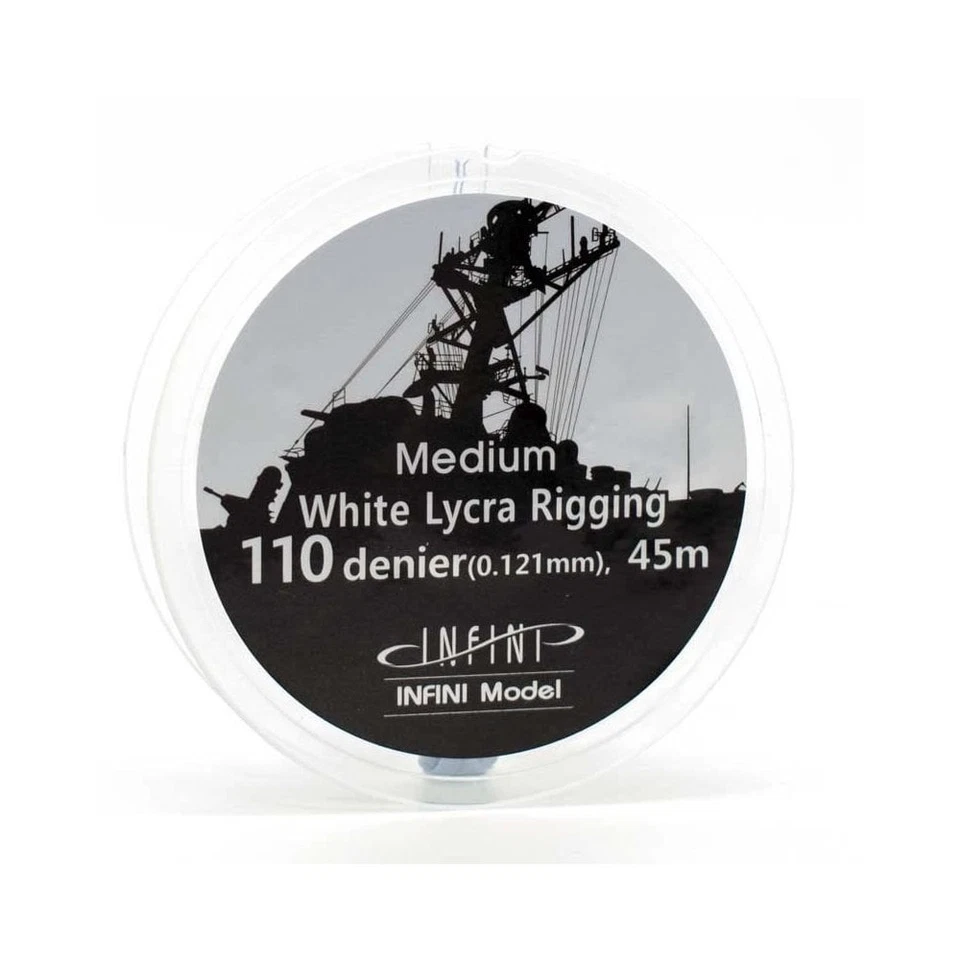 Infini Model IR-1102W Gréement de navire blanc moyen (1/350 ~ 1/200) 145 pieds - Photo 1/1