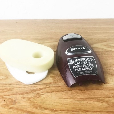 Shark HV321 HV322 POST-MOTOR MAIN UNIT TOP  FILTER COVER CAP GRILL MAROON OEM