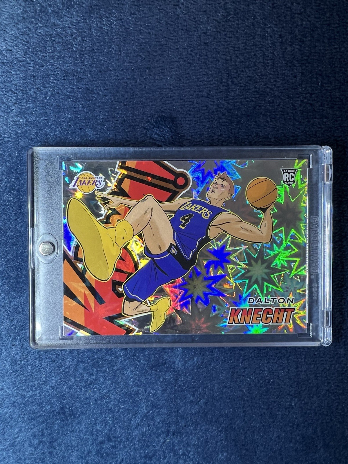 2024-25 Panini Revolution Dalton Knecht Kaboom-Horizontal RC SSP #26 Lakers