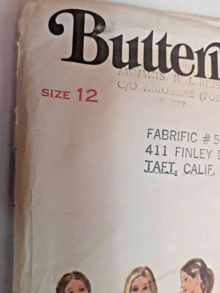 Butterick 6288 Slip Petticoat Bra Briefs Panties Sewing Pattern Ladies 12 UC VTG - Image 3 of 4