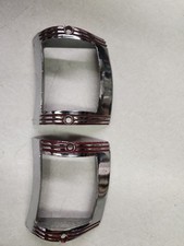 1941 Dodge Parking Lamp Lens Retainers Nos Left Right Pair - My218 1941 Dodge Parking Lamp Lens Retainers Nos Left Right Pair - My218