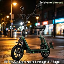 12" Elektroroller mit Sitz E-Scooter TWOFISH M5PRO 48V 13AH Mit …
