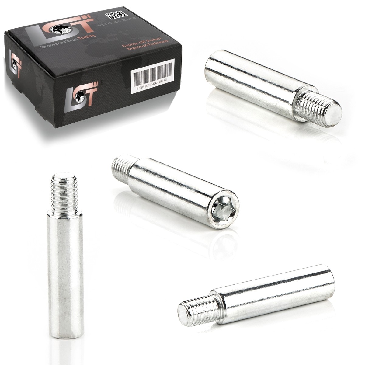 4x Guide pins brake caliper screw for VOLVO 440 460 480 850