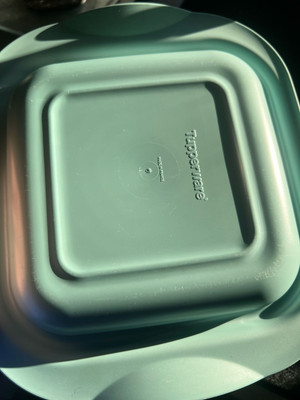 Tupperware Deckel grün für Ultra 2l quadratisch, wie neu