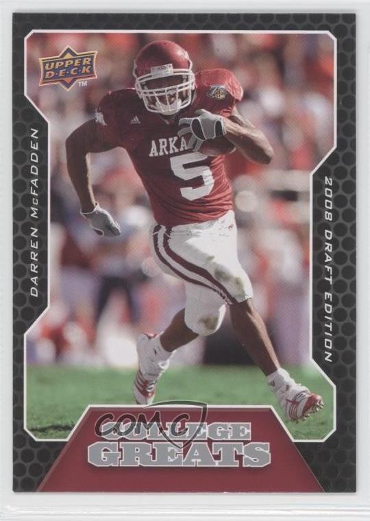 Darren McFadden Upper Deck Draft Edition College Greats #CG3 Base