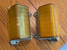 1971 - 1972 Mercury Cougar Parking Light Lens Pair Turn Signal Lamps 1971 - 1972 Mercury Cougar Parking Light Lens Pair Turn Signal Lamps