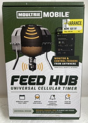 Moultrie Mobile Feed Hub Universal Cellular Timer - New Sealed Box