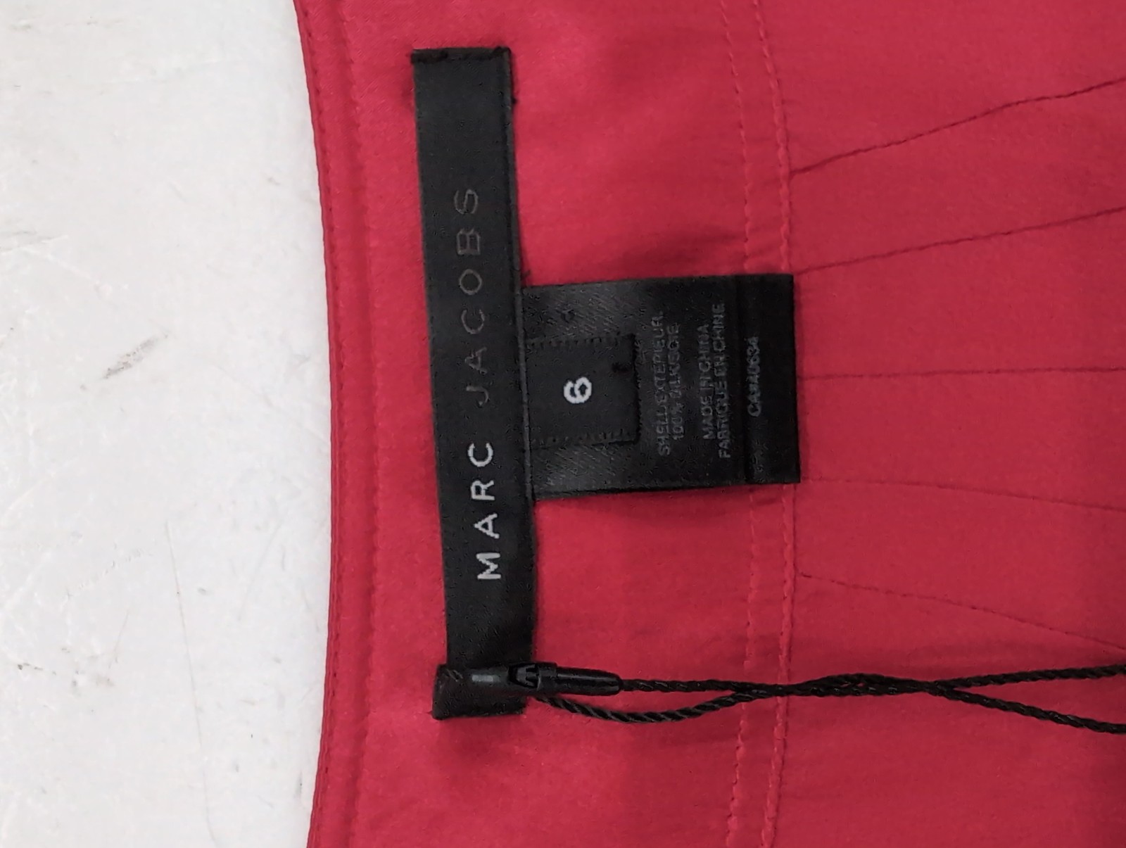 Marc Jacobs A-Line Mini Dress in Red RRP £460 image 6