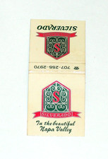 Vintage Silverado Resort Matchbook Cover Napa...