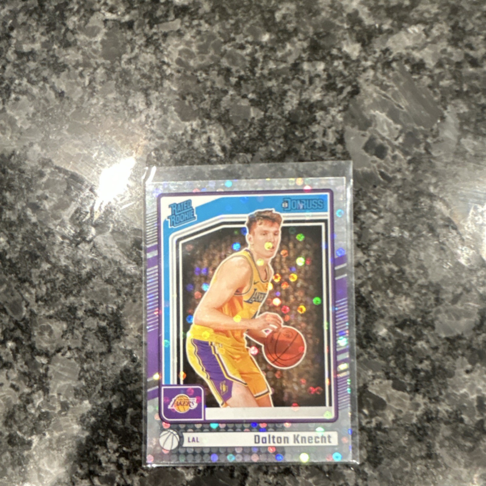 2024-25 Panini Donruss Dalton Knecht Rated Rookie Disco #227 Lakers