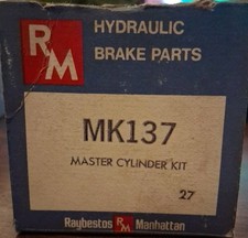 Nos 47-71 Raybestos Mk137 Master Cylinder Repair Kit Jeep Studebaker 1947-1971 Nos 47-71 Raybestos Mk137 Master Cylinder Repair Kit Jeep Studebaker 1947-1971