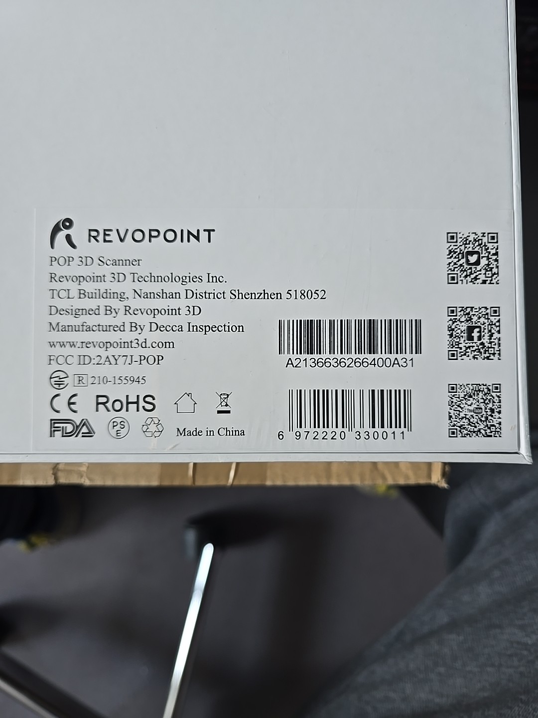 Revopoint Pop 3D Scanner für 3D-Druck - Bild 2