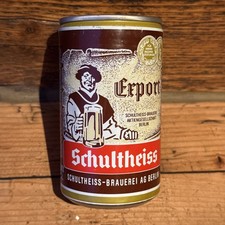 80er Bierdose Dose Beercan Can 33cl Schultheiss Export Deutschland/BRD - LEER!