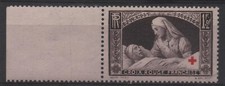 France 1940 : N° 460 CROIX ROUGE.AU PROFIT DES BLÉSSÉS - NEUF** LUXE