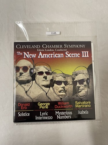 The New American Scene 3 Cleveland Chamber Symphony Erb Classical Music CD - Picture 8 of 8