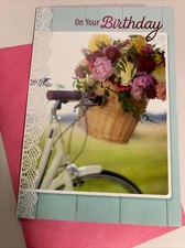 On Your Birthday Friend Mom Daughter Sister Hallmark 5  x7  Greeting Card