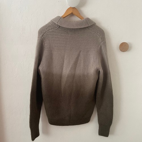 Suéter Cárdigan TOM FORD Dip Dye Gradiente Chal Talla 46 Pequeño McQueen $2340 NUEVO - Imagen 7 de 8