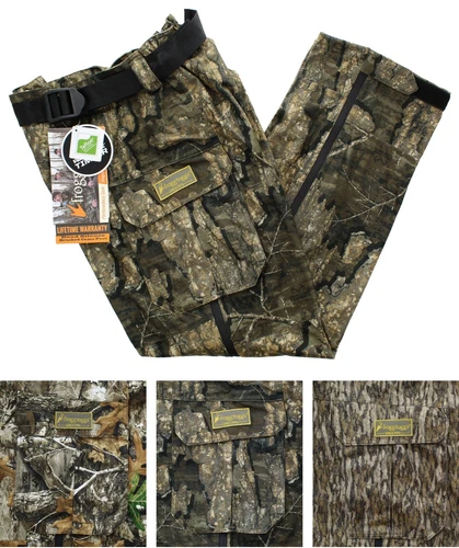 FroggToggs Dead Silence Pants Brushed Camo Waterproof Hunting Gear Outerwear
