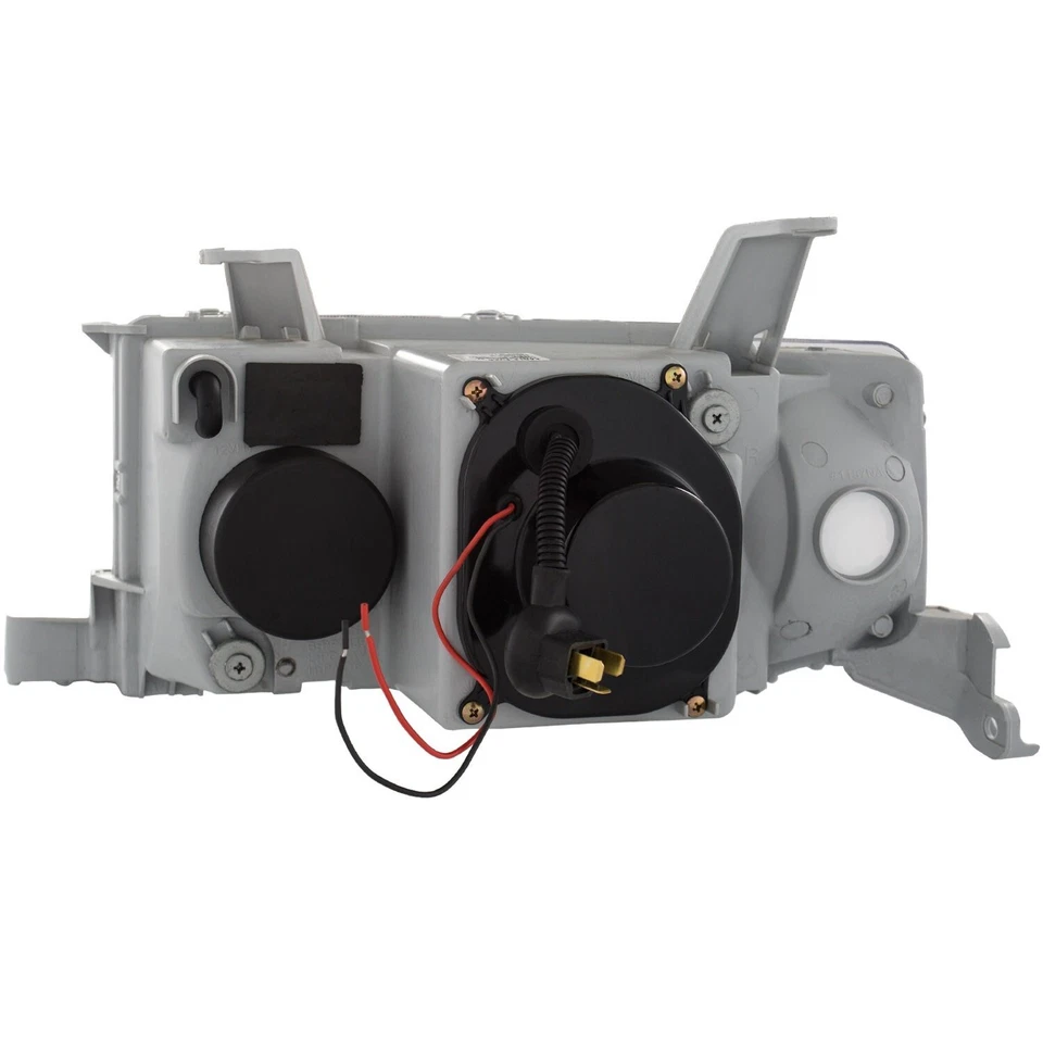 Faro proyector halógeno negro/claro/ámbar AnzoUSA 121347 para Scion xB Foto 2 de 4