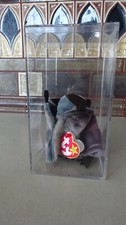 TY BEANIE BABY BATTY THE BAT 217 TAG ERRORS 1996/98 PE PELLETS MINT IN BOX