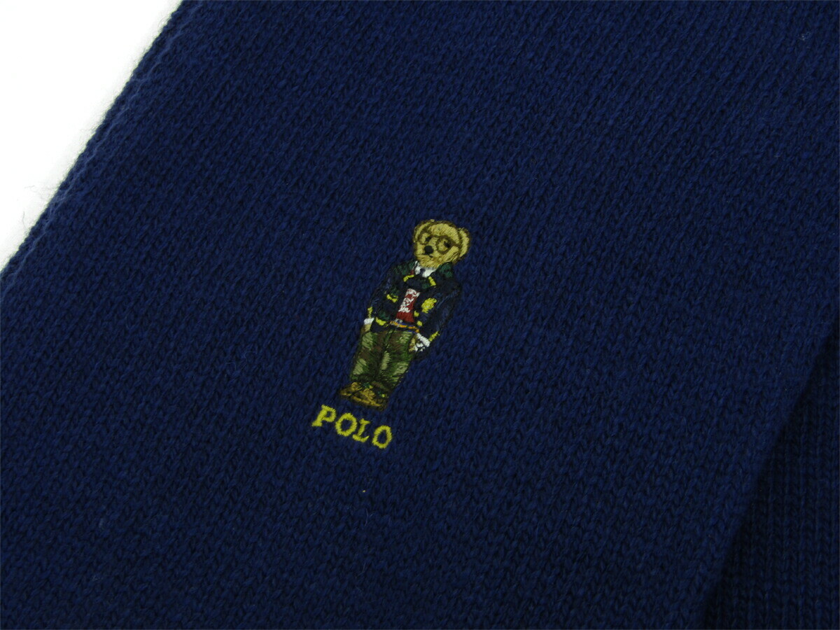Polo Ralph Lauren Preppy Bear Polo Bear Scarf - Acrylic Nylon Wool