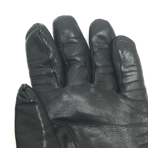LOUIS VUITTON MP2429 Gon LV staples Edition Gloves Cashmere / Leather Black - Picture 5 of 12