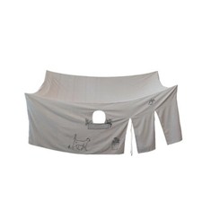 Creative Co-op - Printed Tablecloth Children's Playhouse w/ Flap Door - DF7512