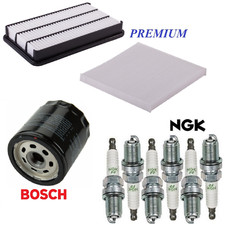 Tune Up Kit Air Oil Fuel Filters Spark Plugs For TOYOTA SIENNA V6 3.0L 2002