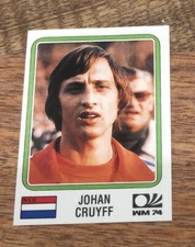 World Cup Story JOHAN CRUYFF RARER South American version - not Sonrics
