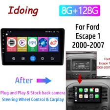 For Ford Escape 2001-2007 Car Radio Stereo GPS Navigation Carplay Player Screen