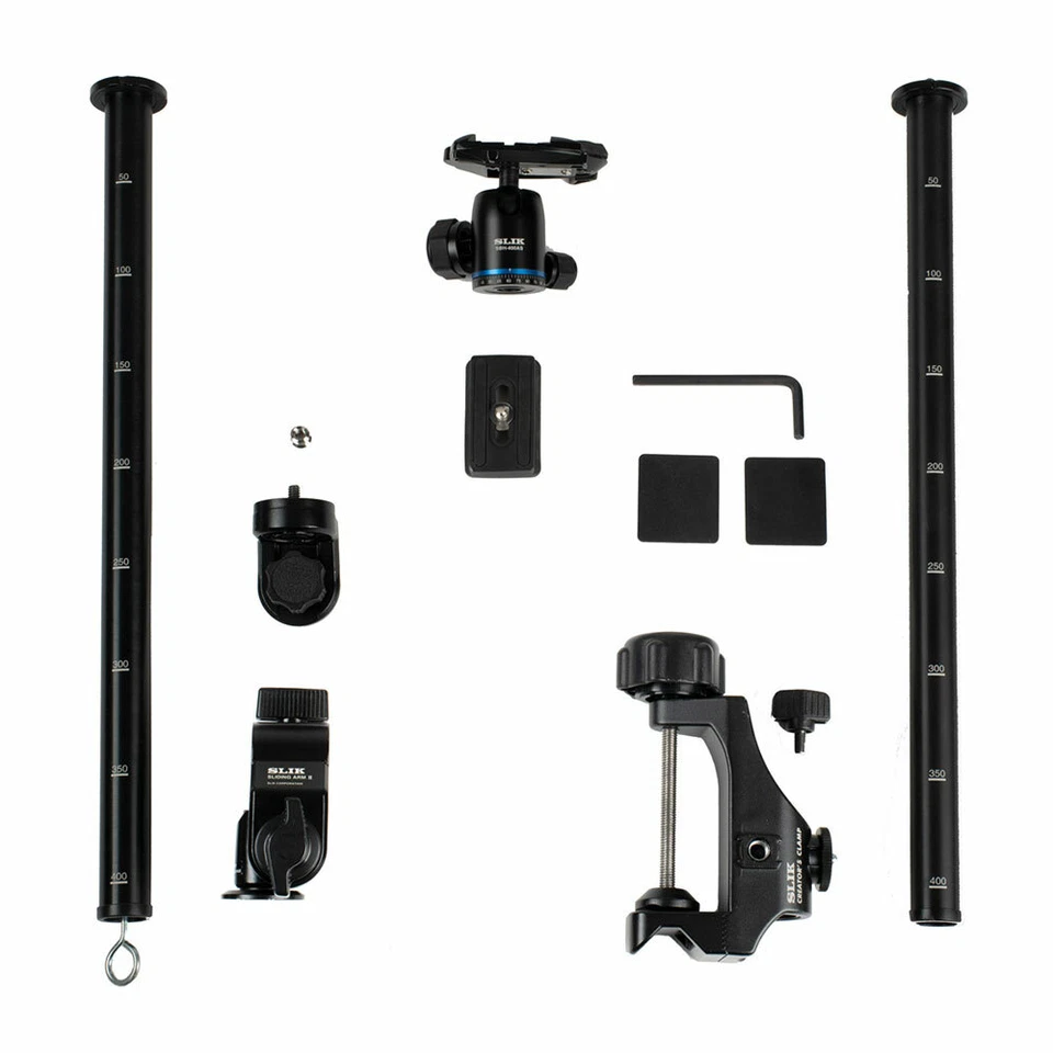 SLIK Creator's Studio Kit with Clamp, Sliding Arm II, and SBH-400AS Ball Head - Image 3 of 4