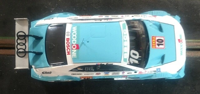 Calcomanías de coche ranurado escala 1/64 HO #10 Dan Heller Woodone Audi DTM Foto 2 de 3