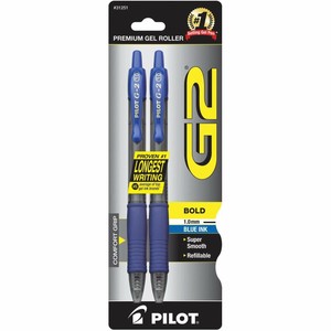 Pilot roller g2 rt bold 2-pk Blue 31251 (072838312518)