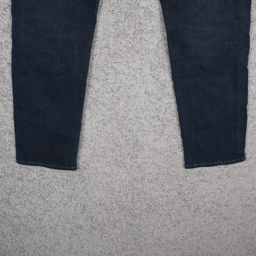 LEVI'S 511 MEN'S JEANS SLIM TAPERED DK BLUE W32 L30 DENIM LEVIS STRETCH ELASTIC - Picture 9 of 9