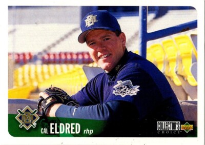 1996 Upper Deck Baseball Cal Eldred No. 592 Milwaukee Brewers