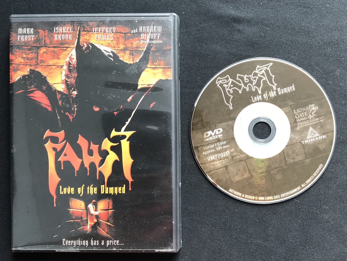 Faust: Love of the Damned (DVD) 2001 Jeffrey Combs horror movie
