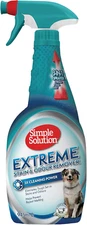 Simple Solution Extreme Pet Stain and Odor Eliminator Spray, Enzymatic Cleaner w
