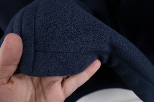 Duluth Trading Co Mens Small Distressed Heavyweight Full Zip Fleece Jacket Blue - Picture 7 of 20