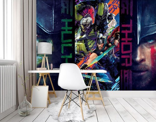 Thor Ragnarok Marvel Hulk Tapeten Wandbild 312x218cm Jungen Schlafzimmer - Bild 3 von 9