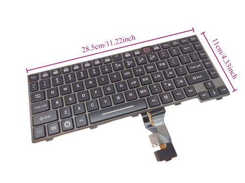 CF-31 CF-30 CF-29 CF-53 Emissive Backlit Panasonic Keyboard CF-WKB3 - Afbeelding 2 van 16