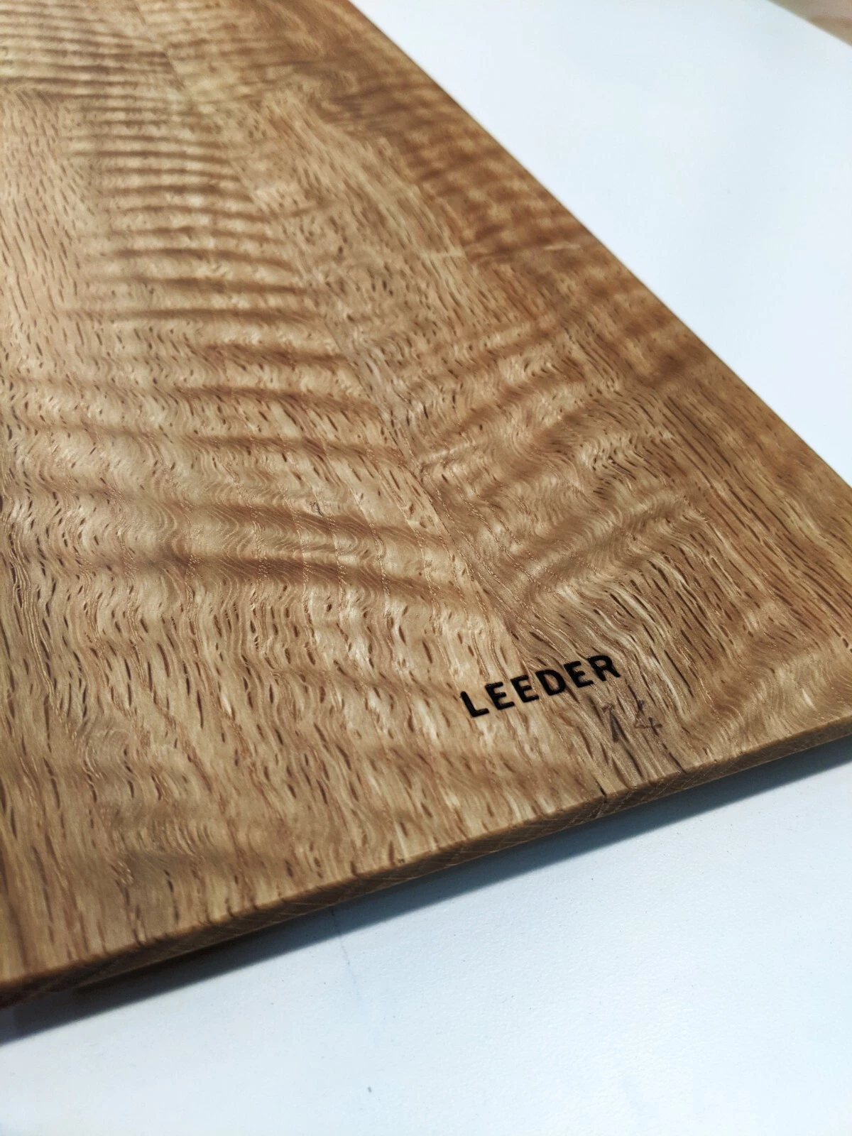 CharcuterieCuttingCheese board Number 14, White Oak with heavy figure, Unique
Opens in a new window