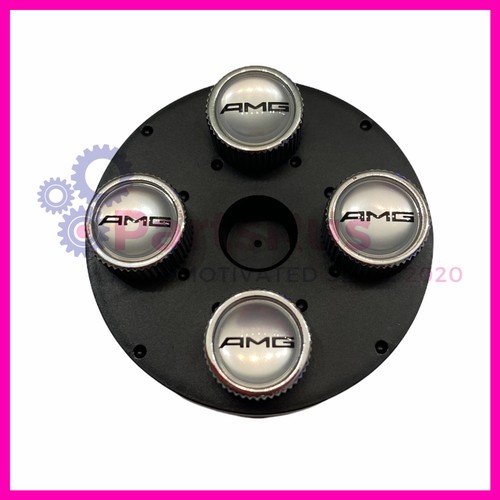 Genuine MercedesBenz Tire Valve Stem Caps AMG Logo Q6408127 eBay