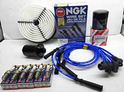 Tune Up Kit w/ NGK Wires & Filters 1988-1995 Toyota 4runner Pickup V6 3.0L