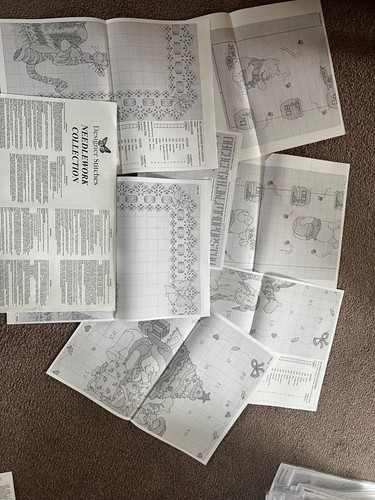 H19 H20 H21 Three Winnie Pooh & Friends cross stitch PATTERNS - Picture 2 of 10