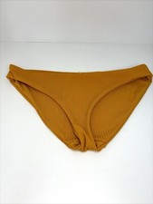 MARA HOFFMAN Rio Bikini Bottoms Ribbed Swimsuit Bathing Suit Size Large