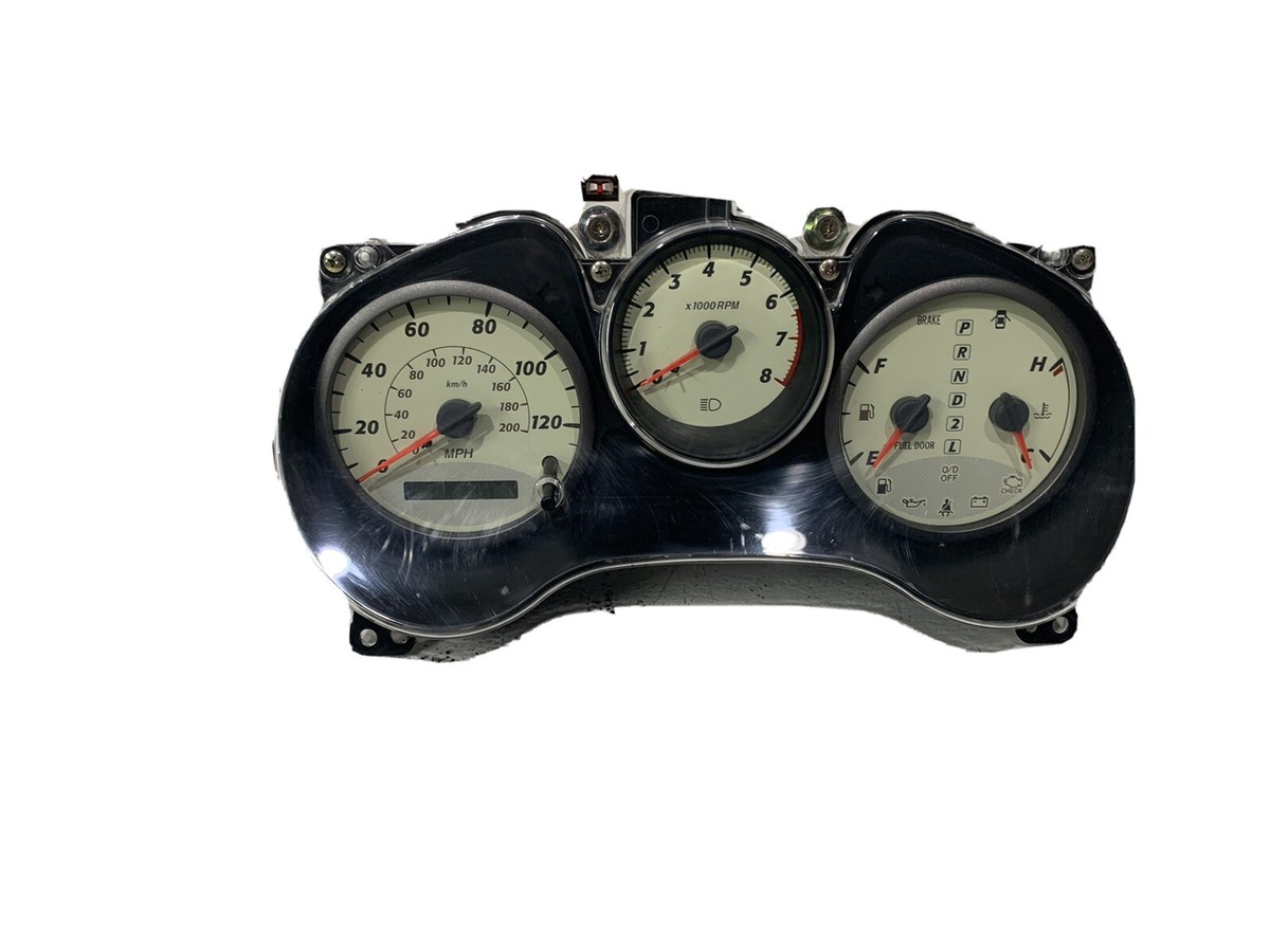 2001-2003 Toyota Rav4 A/T speedometer cluster gauge panel 83800