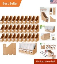 50 Pcs Cardboard Magazine Magazine File Magazine Storage Box Document Magazin...