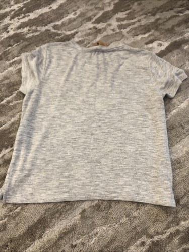 NWT American Eagle Short Sleeve Sweater Grey Size XL - Picture 8 of 10