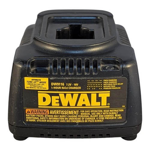 DeWalt DW9116 1 Hour NiCd Battery Charger 7.2V - 14.4V - 18V OWN TESTED WORKS - Picture 1 of 8