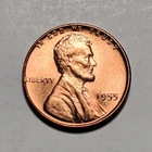 1955 D LINCOLN WHEAT PENNY UNC #C7825